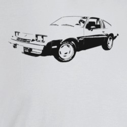 1975 Monza Three Quarter Angle View Light Color T Shirt