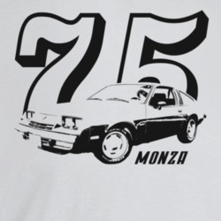 1975 Monza Three Quarter Angle View With Year And Model Name Light Col