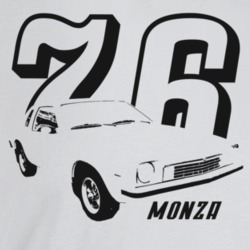 1976 Monza Three Quarter Angle View With Year And Model Name Light Col