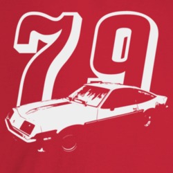 1979 Monza Three Quarter Angle View With Year T Shirt