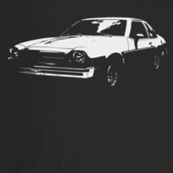 1980 Monza Three Quarter Angle View Dark Color T Shirt