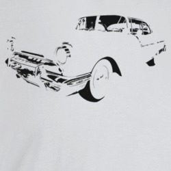 1955 Catalina Three Quarter Angle View Light Color T Shirt