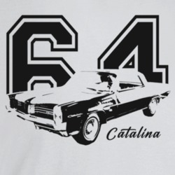 1964 Catalina Three Quarter Angle View With Year And Model Name Light 