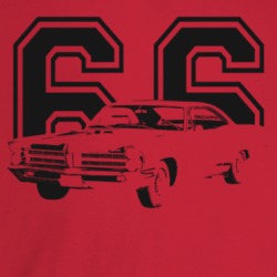 1966 Catalina Three Quarter Angle View With Year Light Color T Shirt