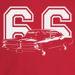 1966 Catalina Three Quarter Angle View With Year Dark Color T Shirt