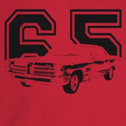1965 Catalina Three Quarter Angle View With Year Light Color T Shirt
