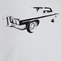 1970 Catalina Three Quarter Angle View Light Color T Shirt