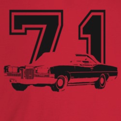 1971 Catalina Three Quarter Angle View With Year Light Color T Shirt