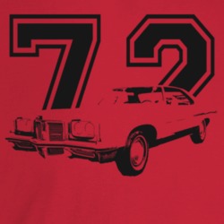1972 Catalina Three Quarter Angle View With Year Light Color T Shirt