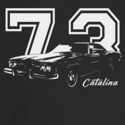 1973 Catalina Three Quarter Angle View With Year And Model Name Dark C