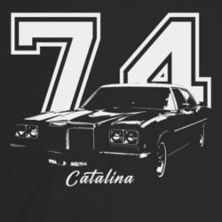 1974 Catalina Three Quarter Angle View With Year And Model Name Dark C