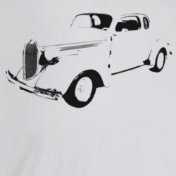 1938 Coupe Three Quarter Angle View Light Color T Shirt