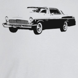 1956 New Yorker Deluxe Three Quarter Angle View Light Color T Shirt