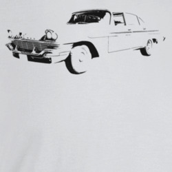 1957 New Yorker Three Quarter Angle View Light Color T Shirt