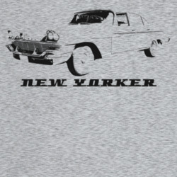 1957 New Yorker Three Quarter Angle View With Model Name Light Color T