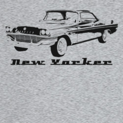 1958 New Yorker Three Quarter Angle View With Model Name Light Color T