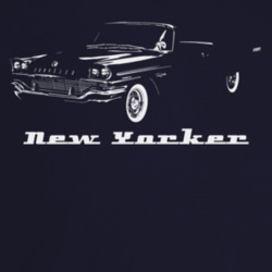 1958 New Yorker Three Quarter Angle View With Model Name Dark Color T 