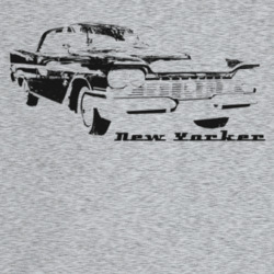 1959 New Yorker Three Quarter Angle View With Model Name Light Color T