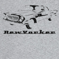 1960 New Yorker Three Quarter Angle View With Model Name Light Color T