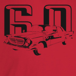 1960 New Yorker Three Quarter Angle View With Year Light Color T Shirt