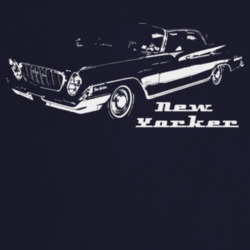 1961 New Yorker Three Quarter Angle View With Model Name Dark Color T 