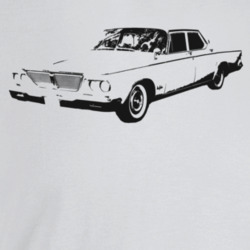 1964 New Yorker Three Quarter Angle View Light Color T Shirt