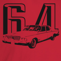 1964 New Yorker Three Quarter Angle View With Year T Shirt