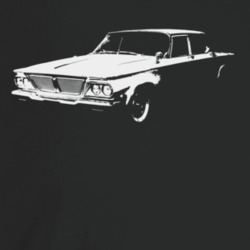 1964 New Yorker Three Quarter Angle View Dark Color T Shirt