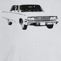 1965 New Yorker Three Quarter Angle View Light Color T Shirt