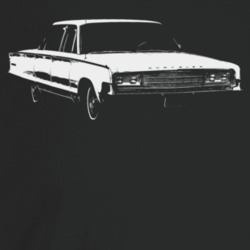 1965 New Yorker Three Quarter Angle View Dark Color T Shirt