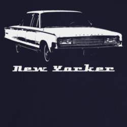 1965 New Yorker Three Quarter Angle View With Model Name Dark Color T 