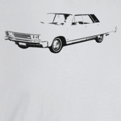 1966 New Yorker Three Quarter Angle View Light Color T Shirt