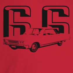 1966 New Yorker Three Quarter Angle View With Year Light Color T Shirt