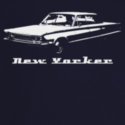 1966 New Yorker Three Quarter Angle View With Model Name Dark Color T 