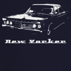 1967 New Yorker Three Quarter Angle View With Model Name Dark Color T 