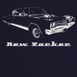 1968 New Yorker Three Quarter Angle View With Model Name Dark Color T 