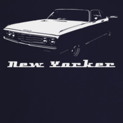 1969 New Yorker Three Quarter Angle View With Model Name Dark Color T 