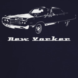 1970 New Yorker Three Quarter Angle View With Model Name Dark Color T 