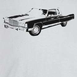 1975 New Yorker Three Quarter Angle View Light Color T Shirt