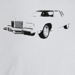 1976 New Yorker Three Quarter Angle View Light Color T Shirt