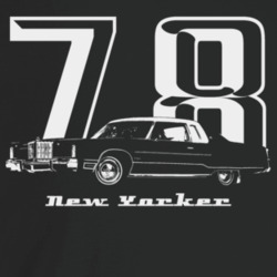 1978 New Yorker Three Quarter Angle View Dark With Year And Model Name
