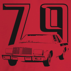 1979 New Yorker Three Quarter Angle View With Year Light Color T Shirt