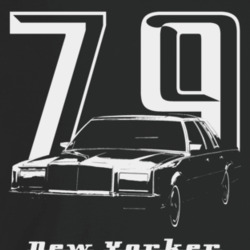 1979 New Yorker Three Quarter Angle View With Year And Model Name Dark