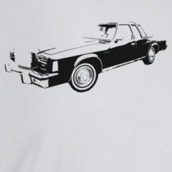 1980 New Yorker Three Quarter Angle View Light Color T Shirt