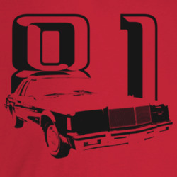 1981 New Yorker Three Quarter Angle View With Year Light Color T Shirt