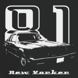1981 New Yorker Three Quarter Angle View With Year And Model Name Dark