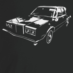 1982 New Yorker Three Quarter Angle View Dark Color T Shirt