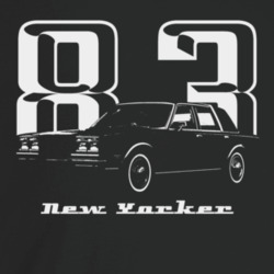 1983 New Yorker Three Quarter Angle View With Year And Model Name Dark