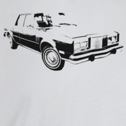 1984 New Yorker Three Quarter Angle View Light Color T Shirt