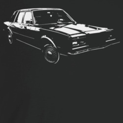 1984 New Yorker Three Quarter Angle View Dark Color T Shirt
